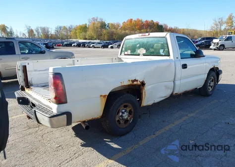 2004 Chevrolet Silverado 1500 Work Truck from USA, damaged, VIN 1GCEC14XX4Z134641